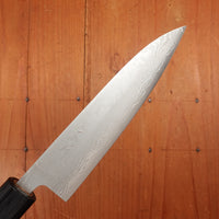 Hitohira Setsu Forged 140mm Petty VG10 Damascus Rosewood