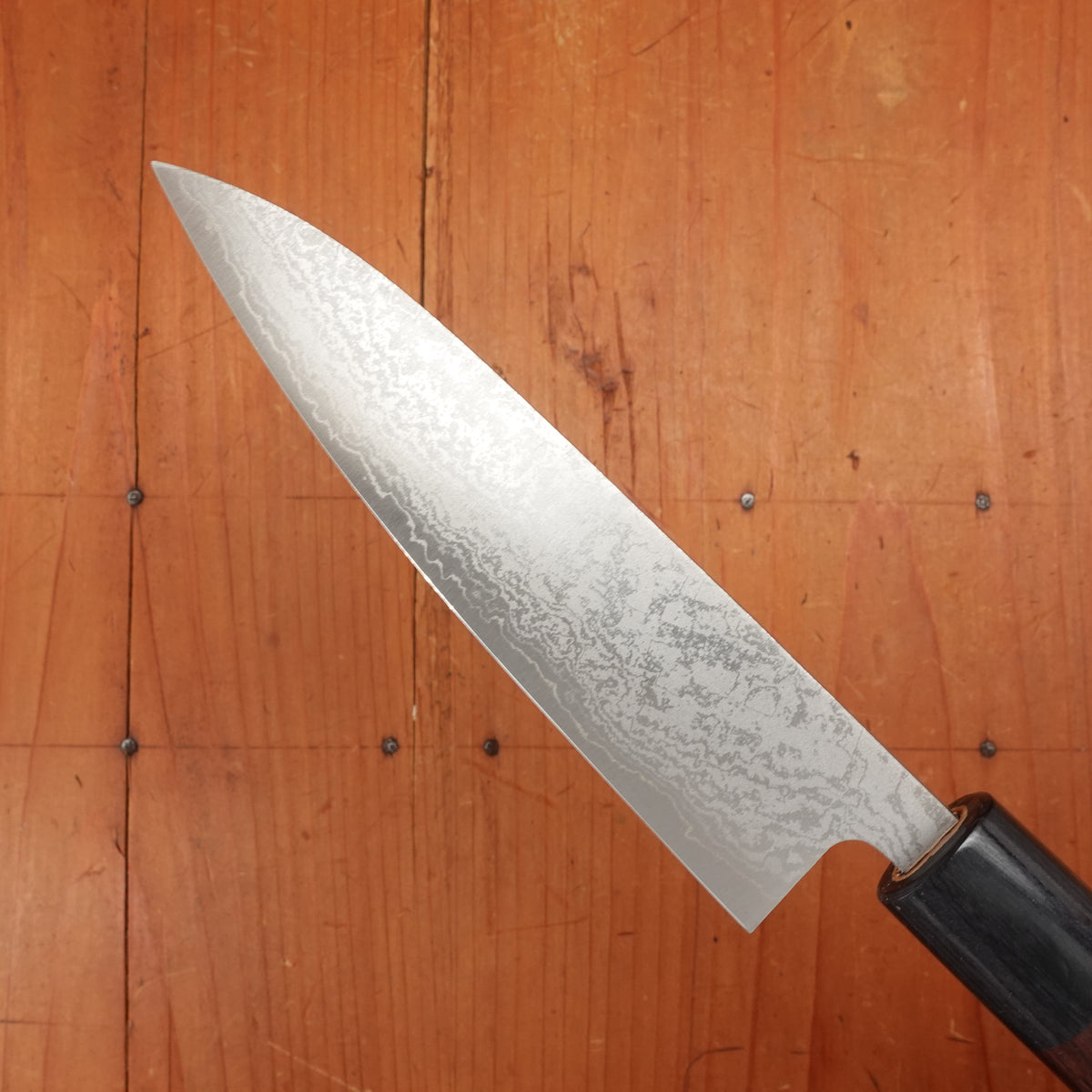 Hitohira Setsu Forged 140mm Petty VG10 Damascus Rosewood