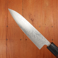 Hitohira Setsu Forged 140mm Petty VG10 Damascus Rosewood