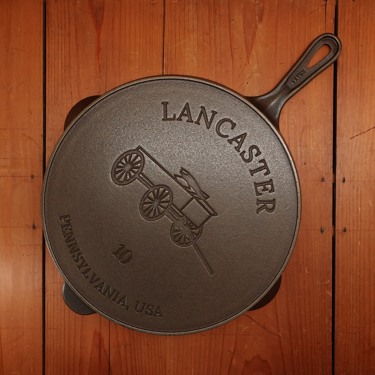 Lancaster Cast Iron No. 10 Skillet