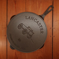 Lancaster Cast Iron No. 10 Skillet