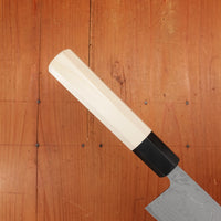 Hitohira GR 165mm Santoku Iron Clad Aogami 2 Damascus Ho Wood