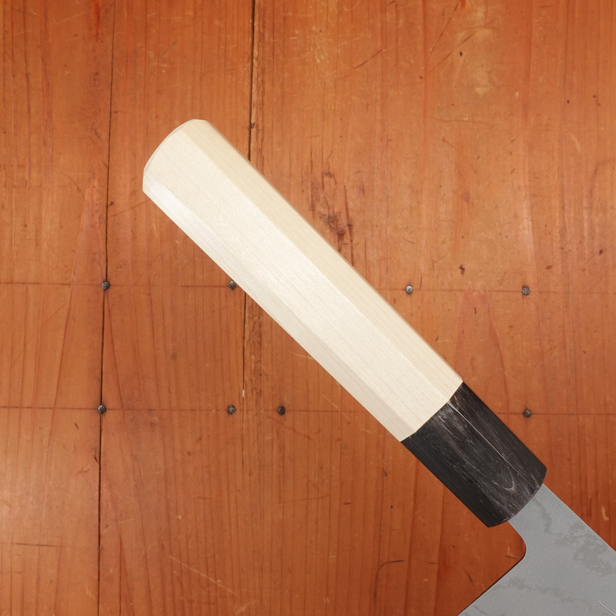 Hitohira GR 165mm Nakiri Iron Clad Aogami 2 Damascus Ho Wood