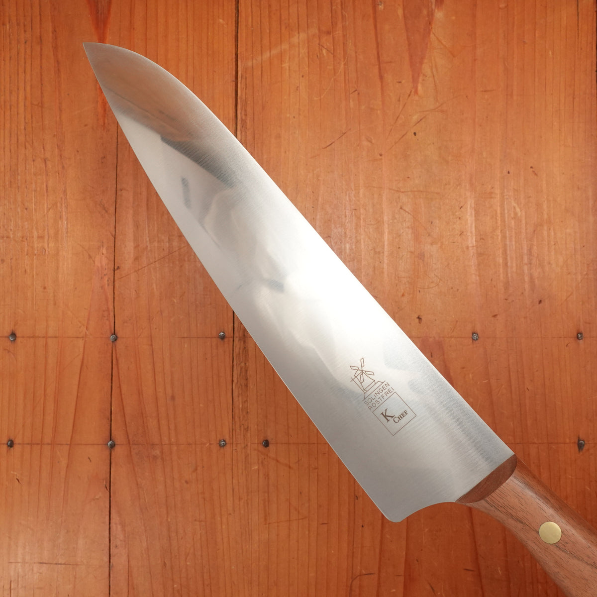 Windmühlenmesser K Chef 9" Stainless Walnut Handle