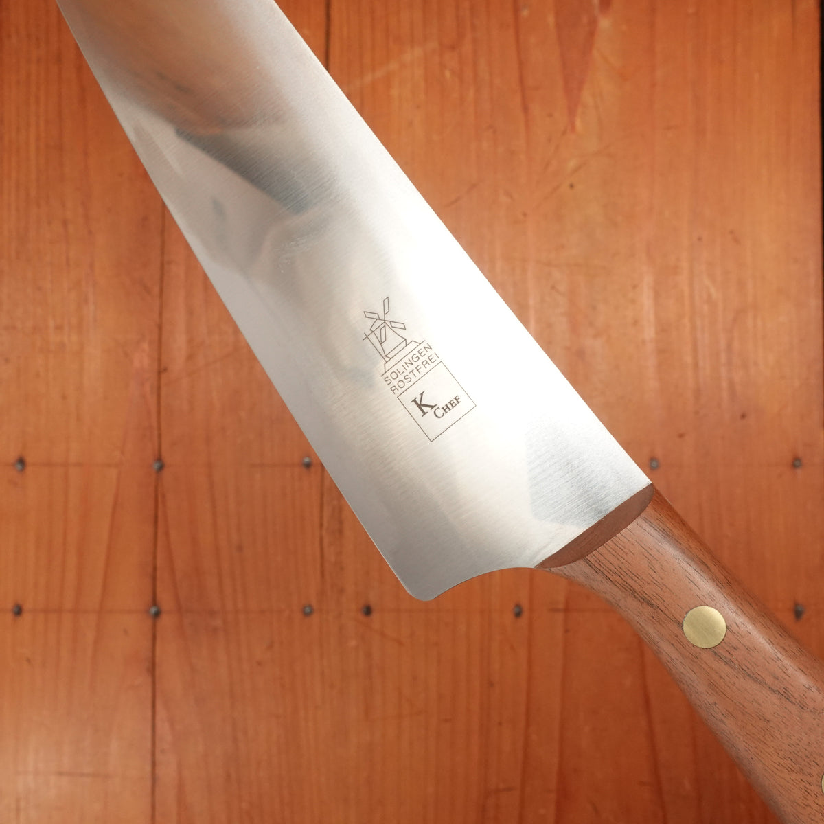 Windmühlenmesser K Chef 9" Stainless Walnut Handle