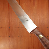 Windmühlenmesser K6 9" Slicer Stainless Walnut Handle