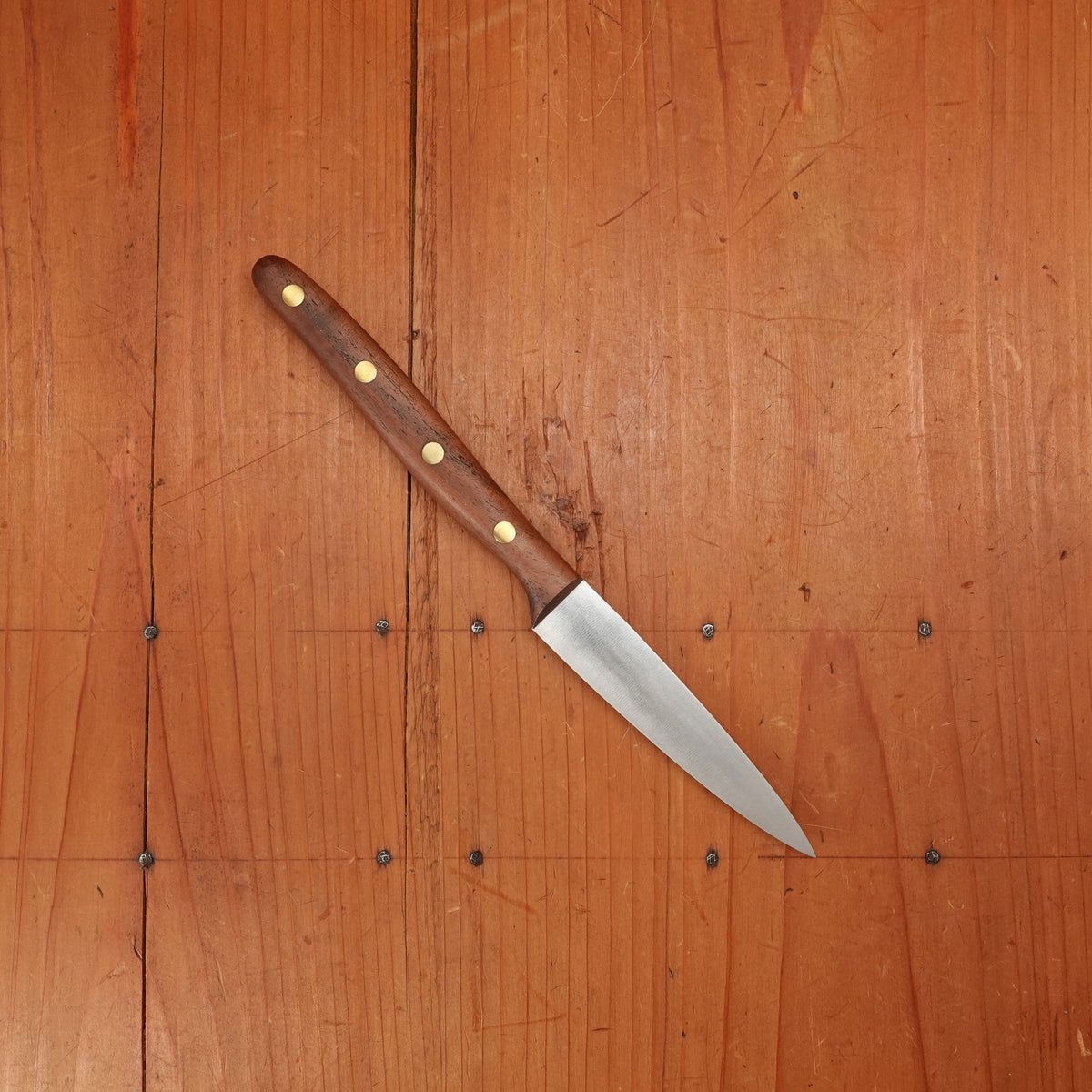 Windmühlenmesser K1 M 3.5" Mittelspitz Paring Stainless Walnut Handle
