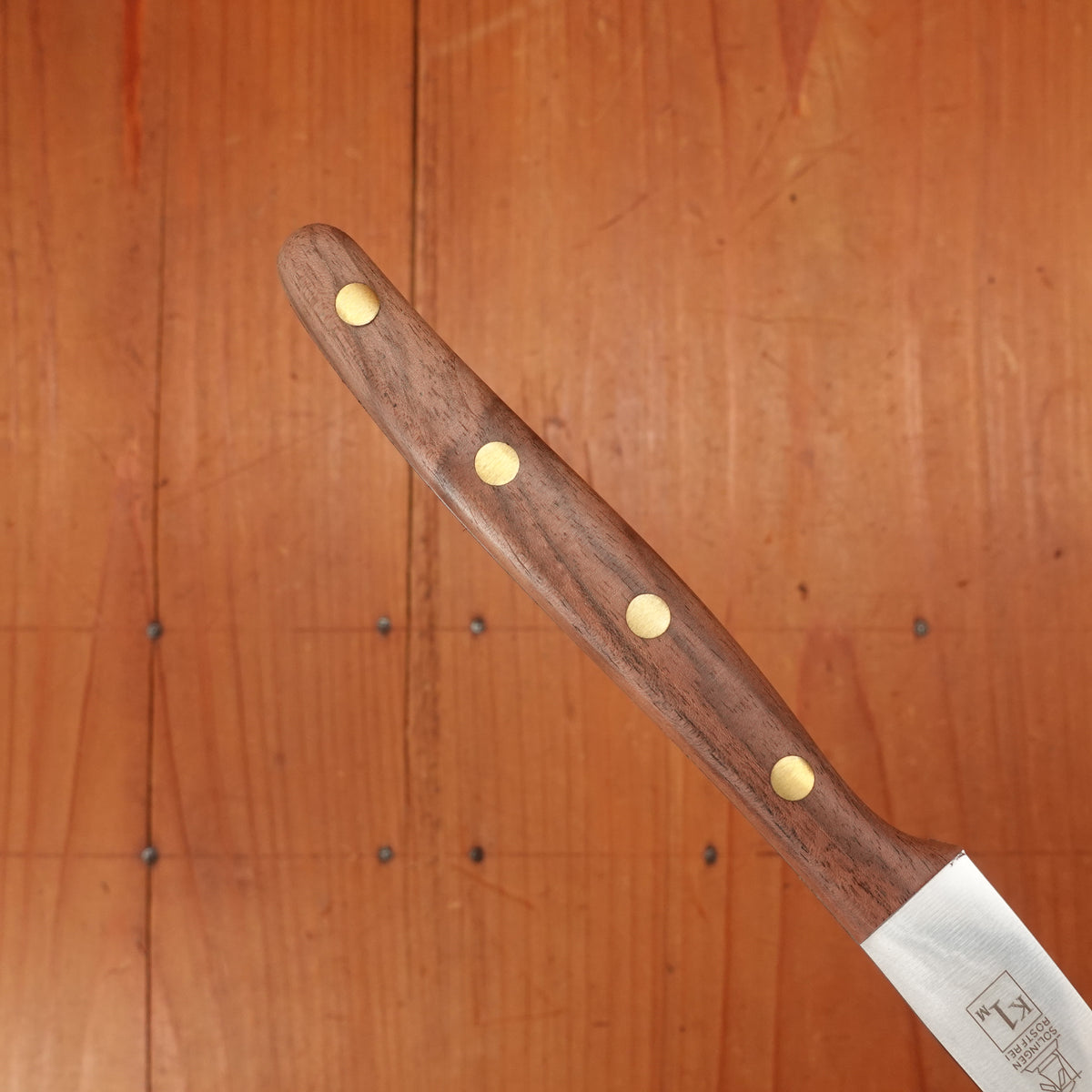 Windmühlenmesser K1 M 3.5" Mittelspitz Paring Stainless Walnut Handle