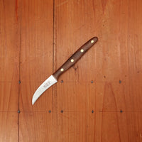 Windmühlenmesser K0 2.5" Birds Beak Paring Stainless Walnut Handle