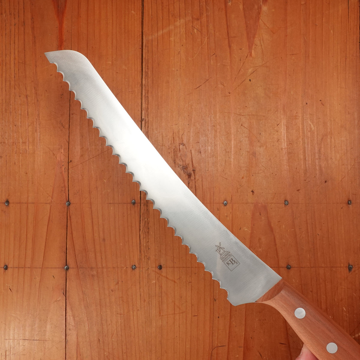 Windmühlenmesser KB2 8.75" Bread Knife Stainless Plum Handle
