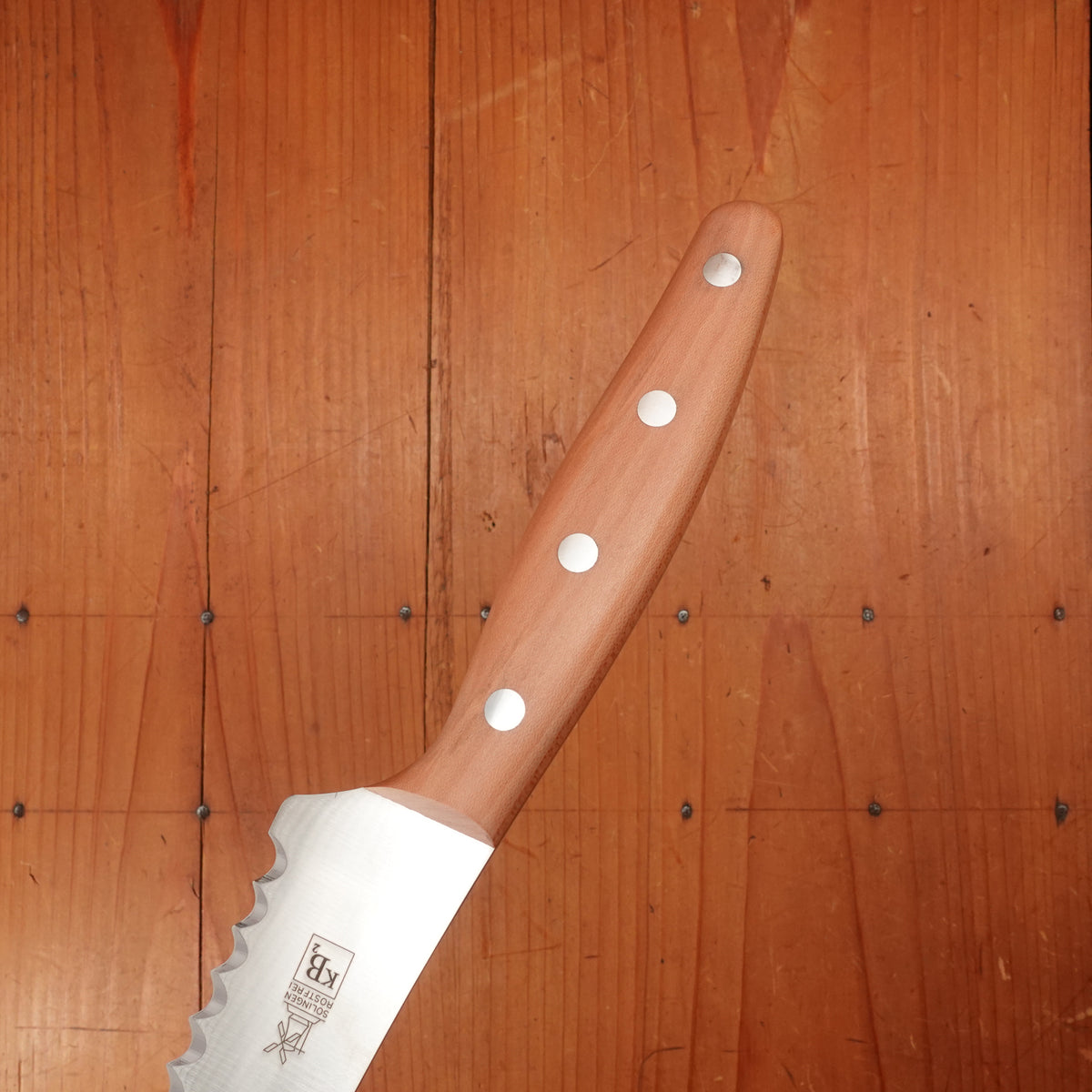 Windmühlenmesser KB2 8.75" Bread Knife Stainless Plum Handle
