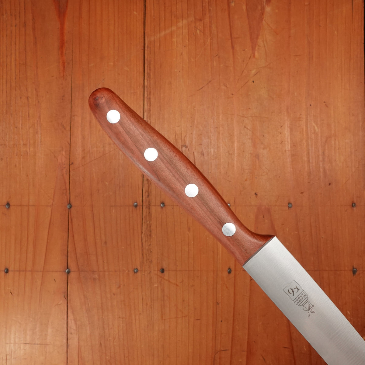 Windmühlenmesser K6 9" Slicer Carbon Plum Handle
