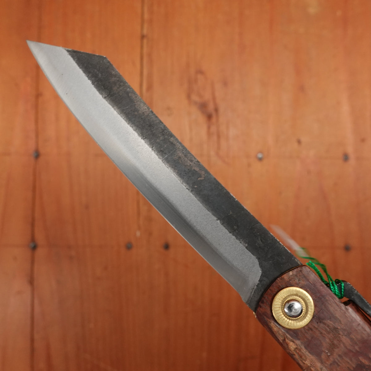 Higonokami 12cm Folding Knife Iron Clad Aogami 2 Sakura Skin Handle