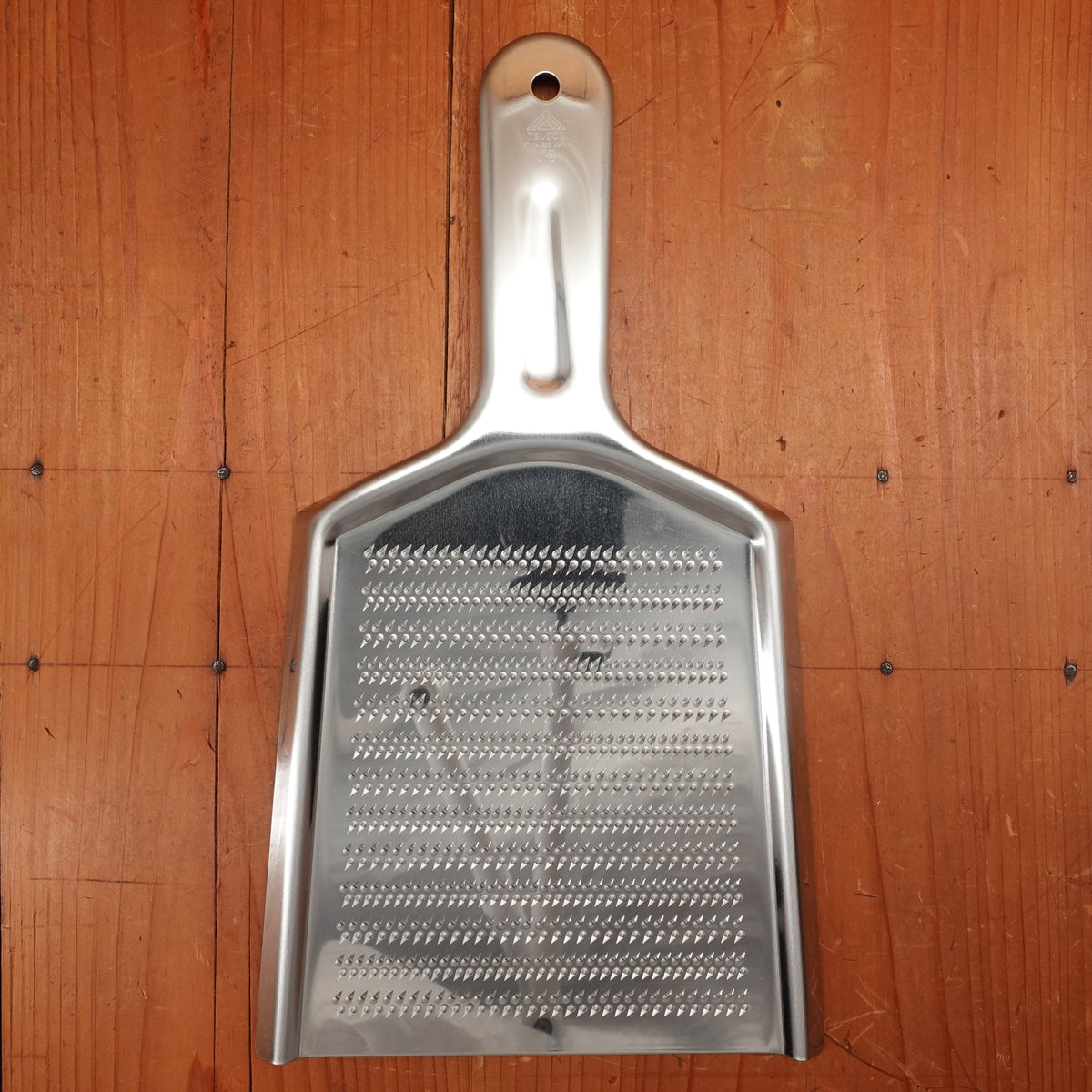 Extra Large Stainless Two-Sided Coarse and Fine Oroshigane