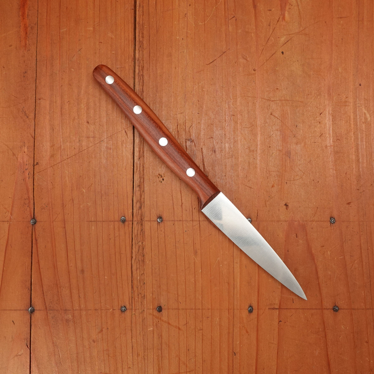 Windmühlenmesser K1 M 3.5" Mittelspitz Paring Carbon Plum Handle