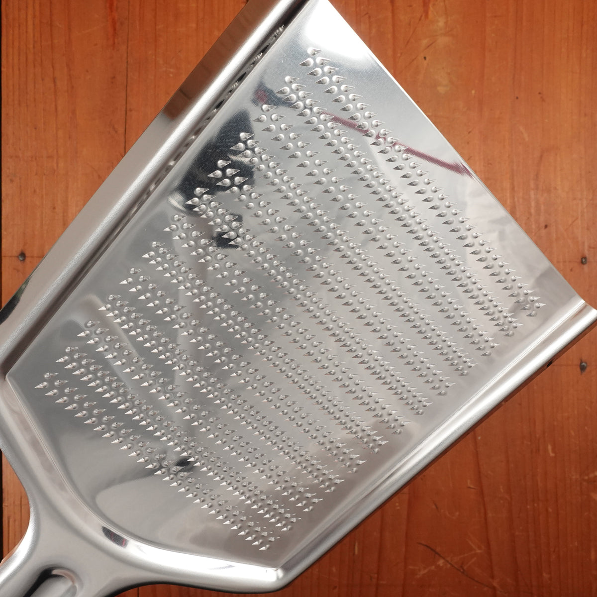 Extra Large Stainless Two-Sided Coarse and Fine Oroshigane
