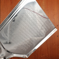 Extra Large Stainless Two-Sided Coarse and Fine Oroshigane