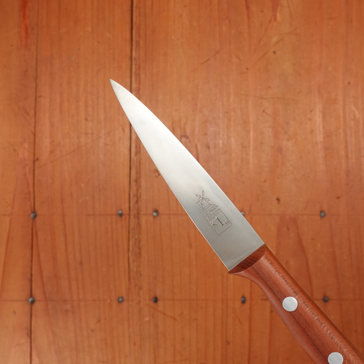Windmühlenmesser K1 M 3.5" Mittelspitz Paring Carbon Plum Handle
