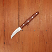 Windmühlenmesser K0 2.5" Birds Beak Paring Carbon Plum Handle