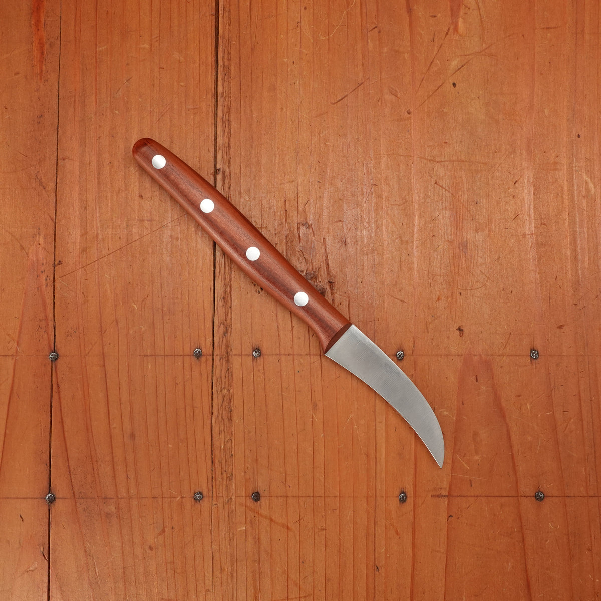 Windmühlenmesser K0 2.5" Birds Beak Paring Carbon Plum Handle