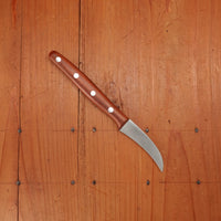 Windmühlenmesser K0 2.5" Birds Beak Paring Carbon Plum Handle