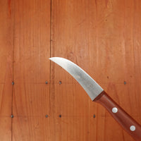 Windmühlenmesser K0 2.5" Birds Beak Paring Carbon Plum Handle