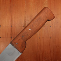 Hand Forged 7.5" Boucher Carbon Steel Beech Handle Thiers or Nogent, France 1930-70