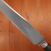 Dixon Cutlery Co 7.5" Carving Knife Carbon Steel Ebony Handle France 1920s