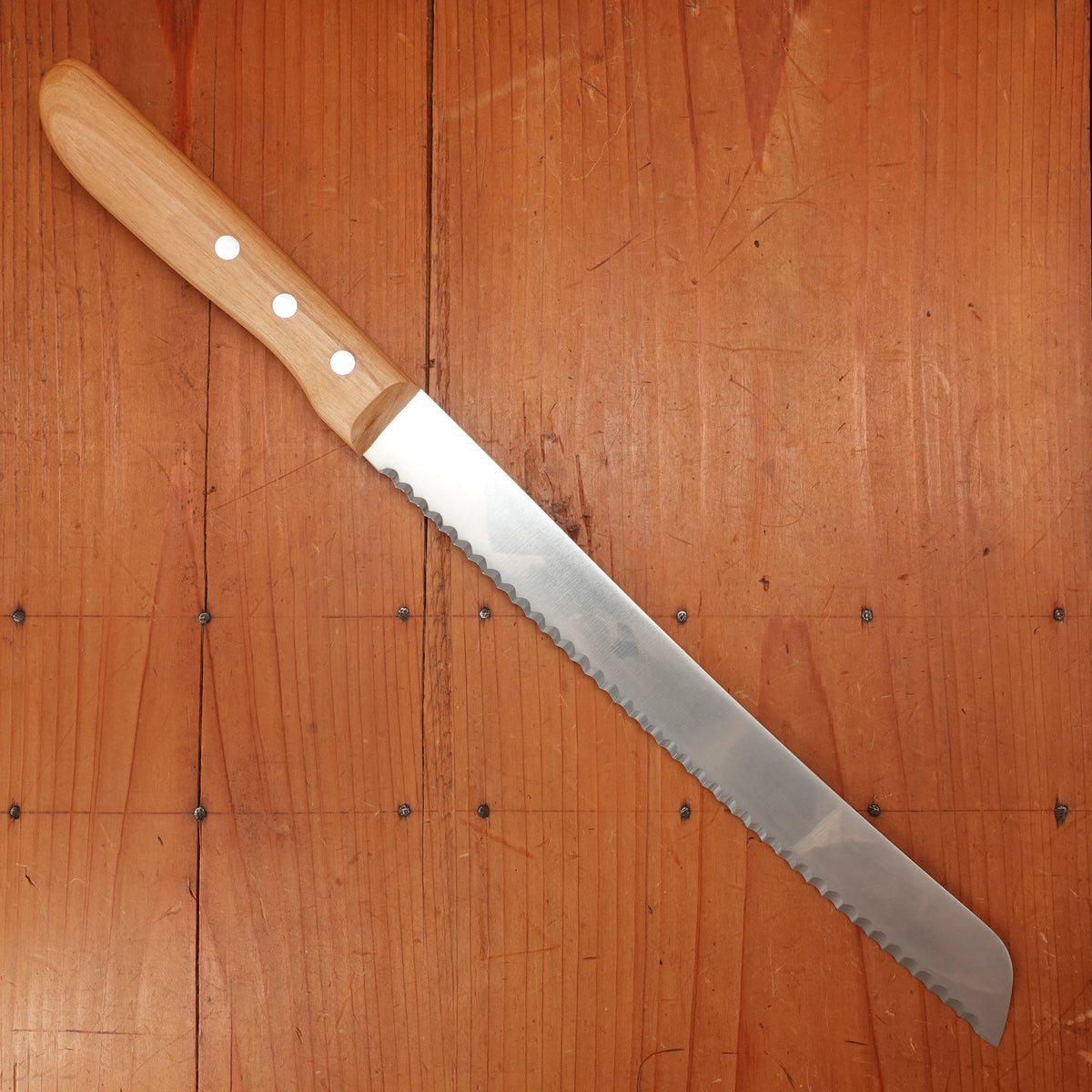 Windmühlenmesser 10" Bread Knife Stainless Cherry Handle