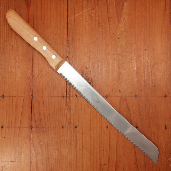 Windmühlenmesser 10" Bread Knife Stainless Cherry Handle
