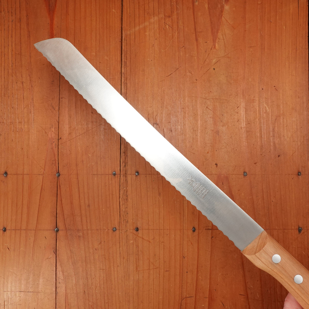 Windmühlenmesser 10" Bread Knife Stainless Cherry Handle