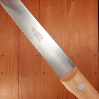 Windmühlenmesser 10" Bread Knife Stainless Cherry Handle