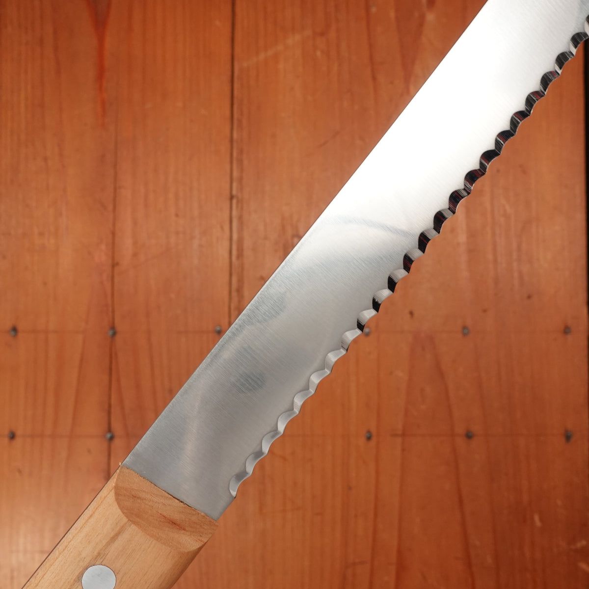 Windmühlenmesser 10" Bread Knife Stainless Cherry Handle