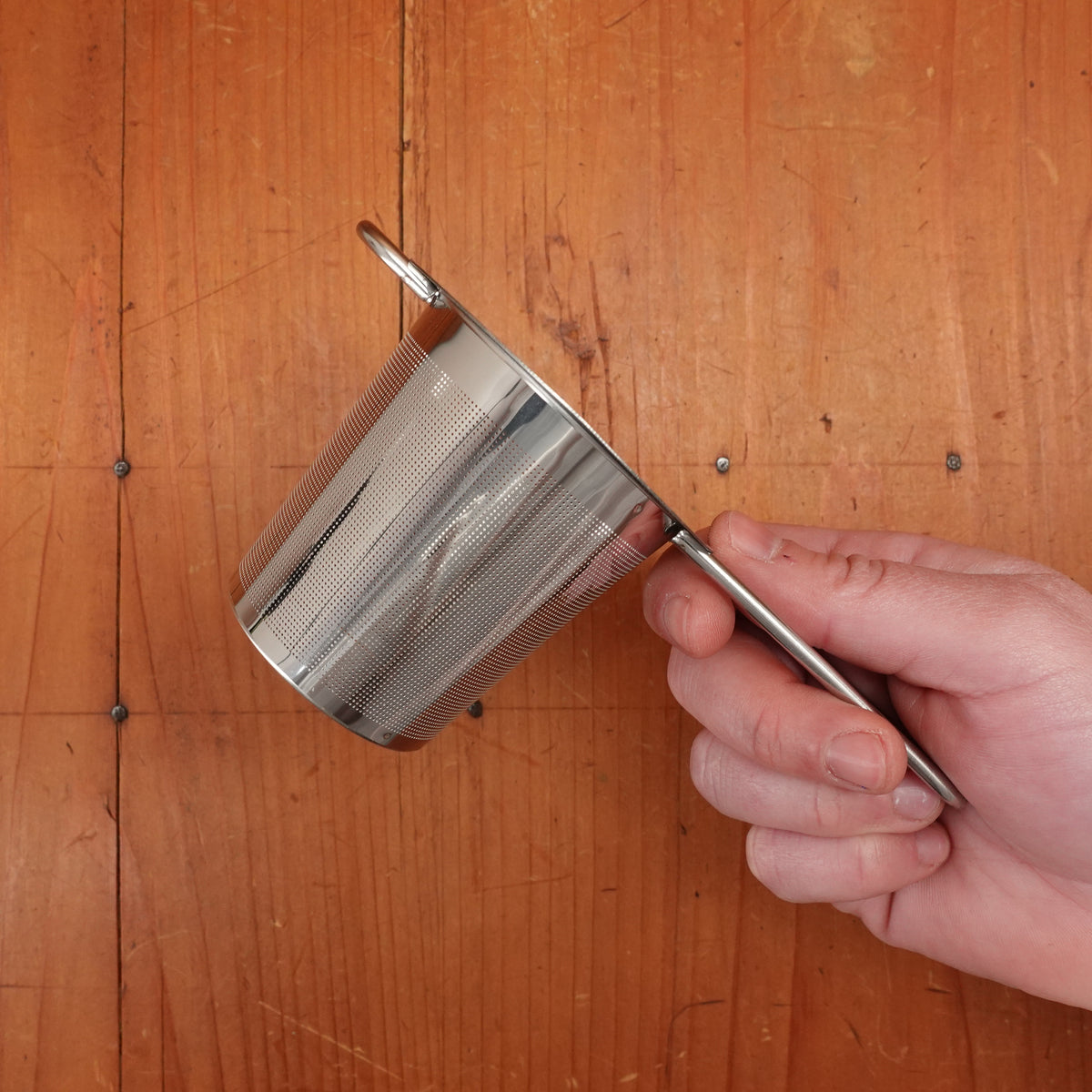 Tea Infuser/Strainer/Brewer with Stainless Lid