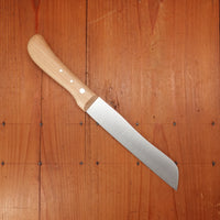 Windmühlenmesser Hamburger 6.75" Bread Knife Carbon Steel Beech Handle