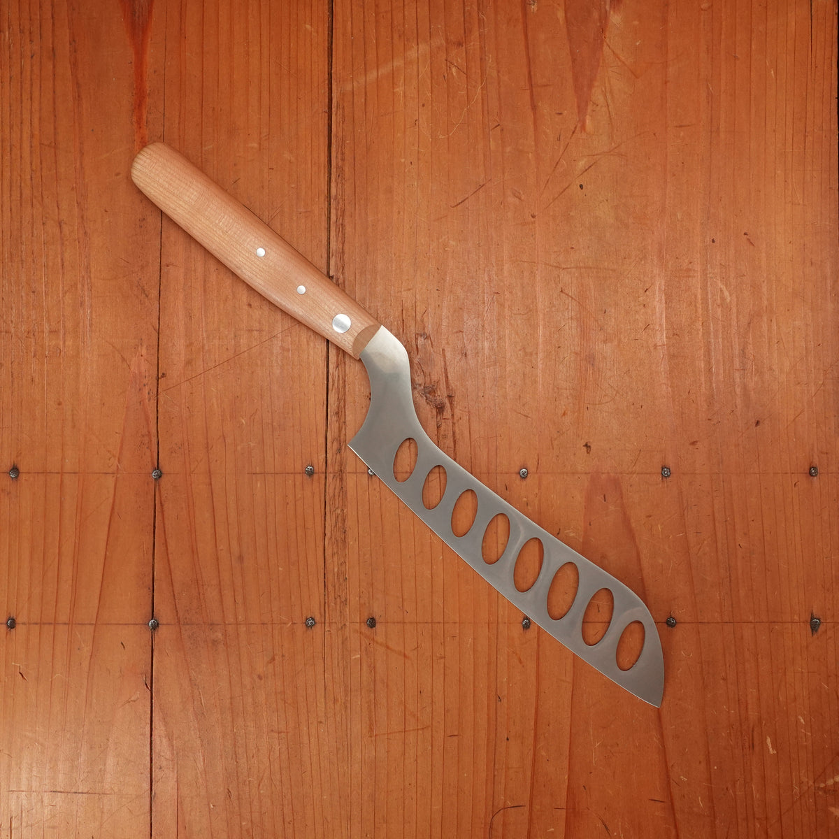 Windmühlenmesser 6" Langloch Cheese Knife Stainless Cherry Handle