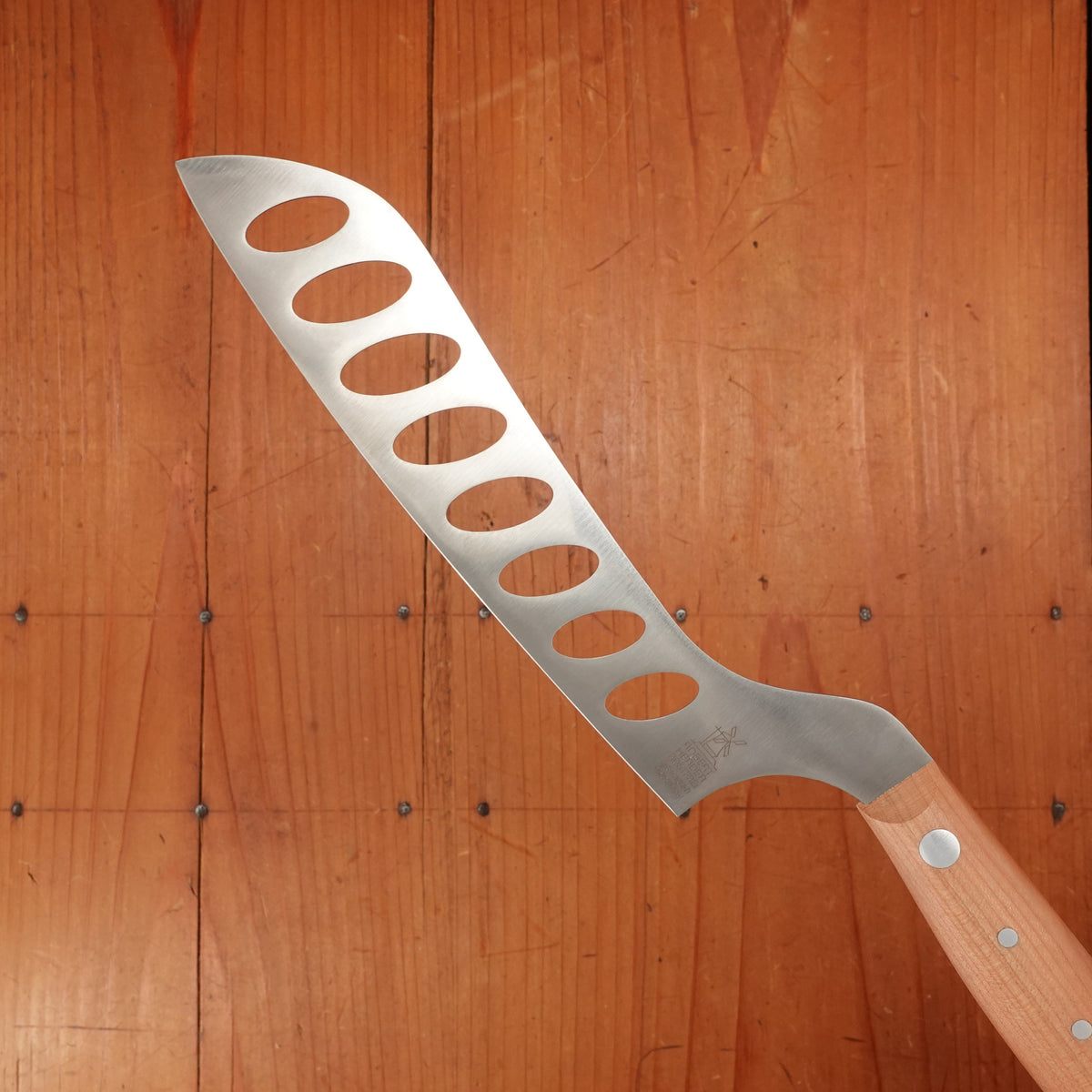 Windmühlenmesser 6" Langloch Cheese Knife Stainless Cherry Handle