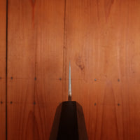 Sakai Kikumori Nakagawa V10 180mm Santoku VG10 Damascus Oak Handle with Saya