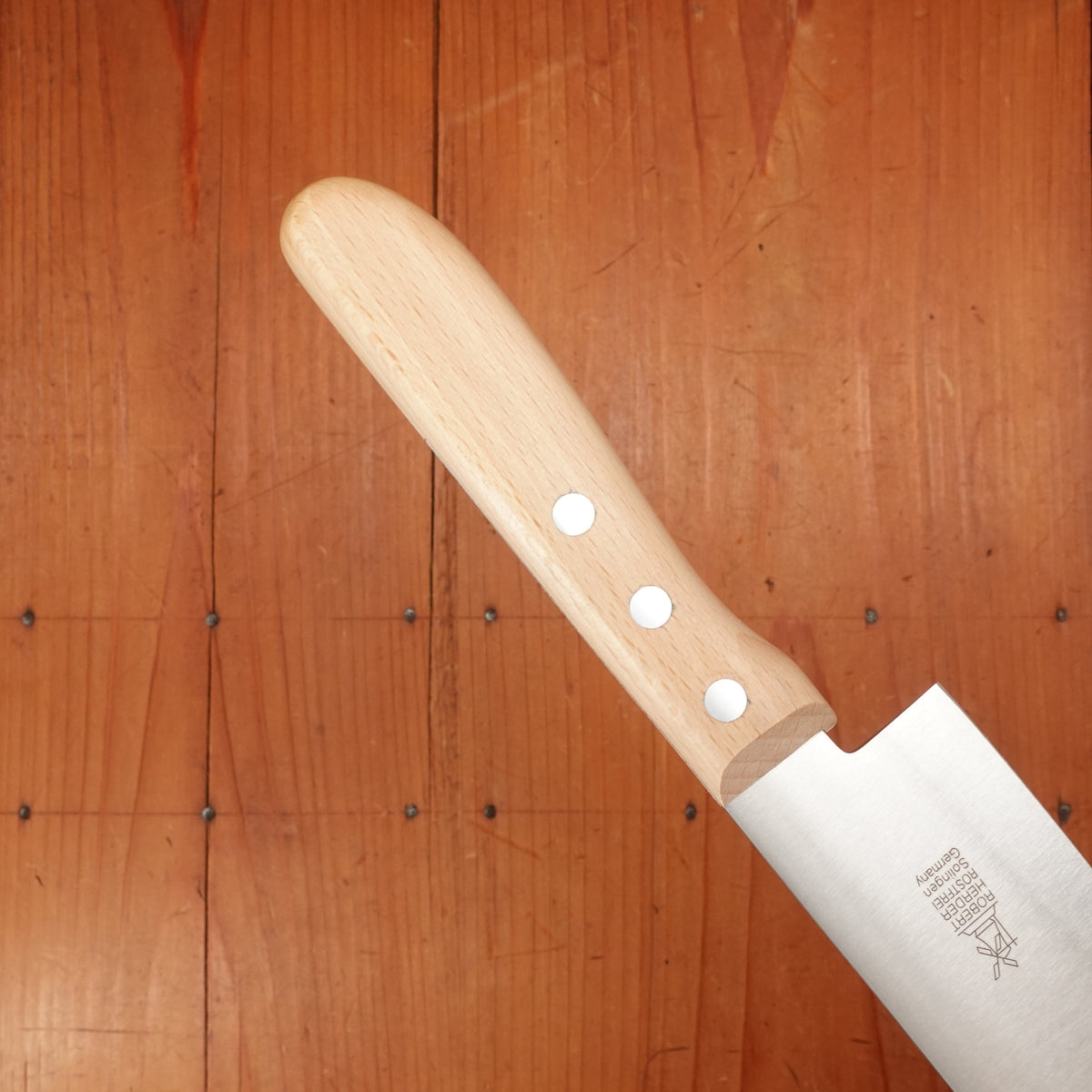 Windmühlenmesser Duo 6.75" Santoku Stainless Copper Beech Handle