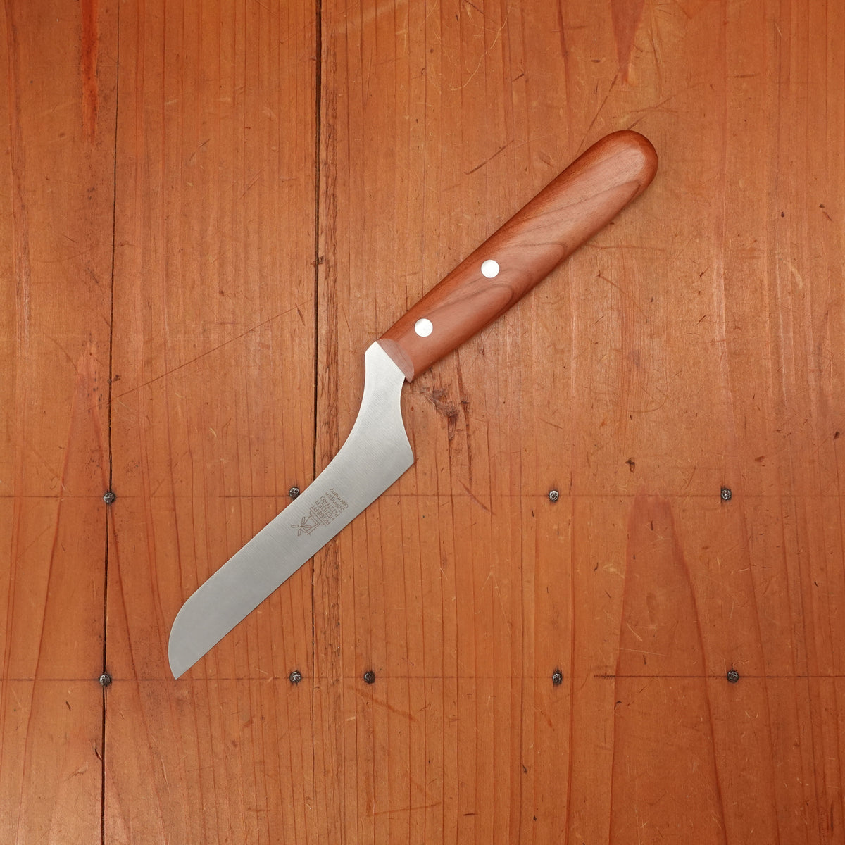Windmühlenmesser 4" Meisterstück Cheese Knife Stainless Cherry Handle