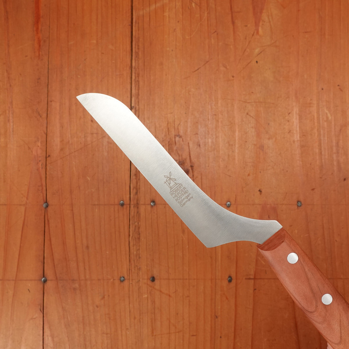 Windmühlenmesser 4" Meisterstück Cheese Knife Stainless Cherry Handle