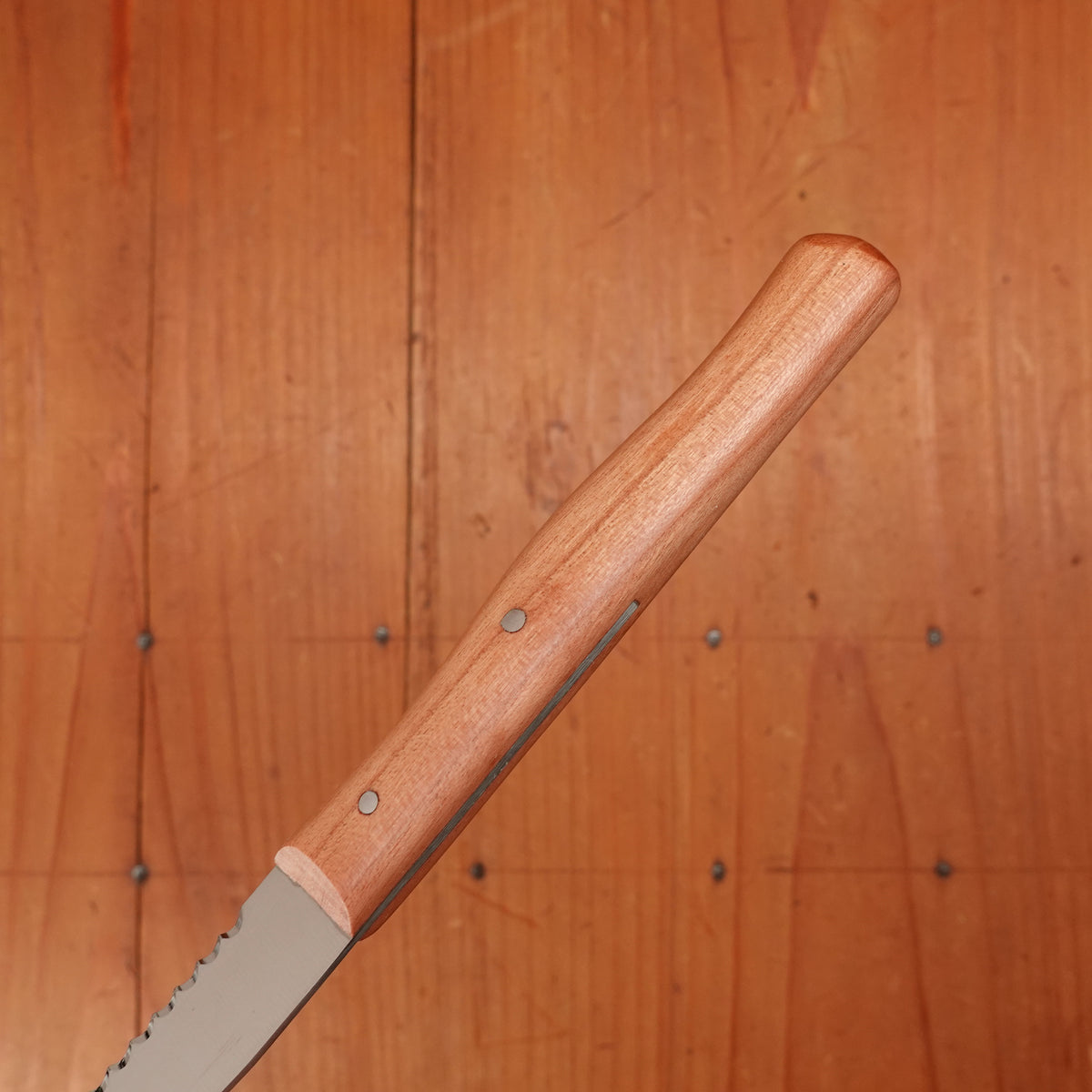 Windmühlenmesser 4" Gabelspitz Cheese Knife Stainless Plum Handle