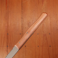 Windmühlenmesser 4" Gabelspitz Cheese Knife Stainless Plum Handle