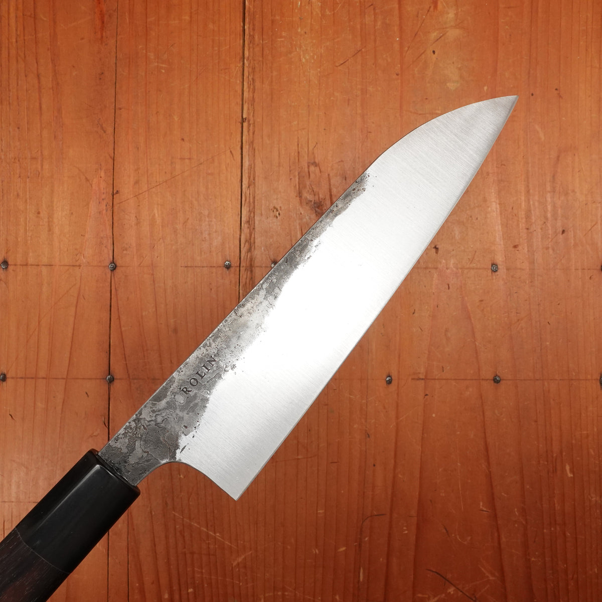 Rolin Knives 190mm Gyuto 52100 Ebony & Horn