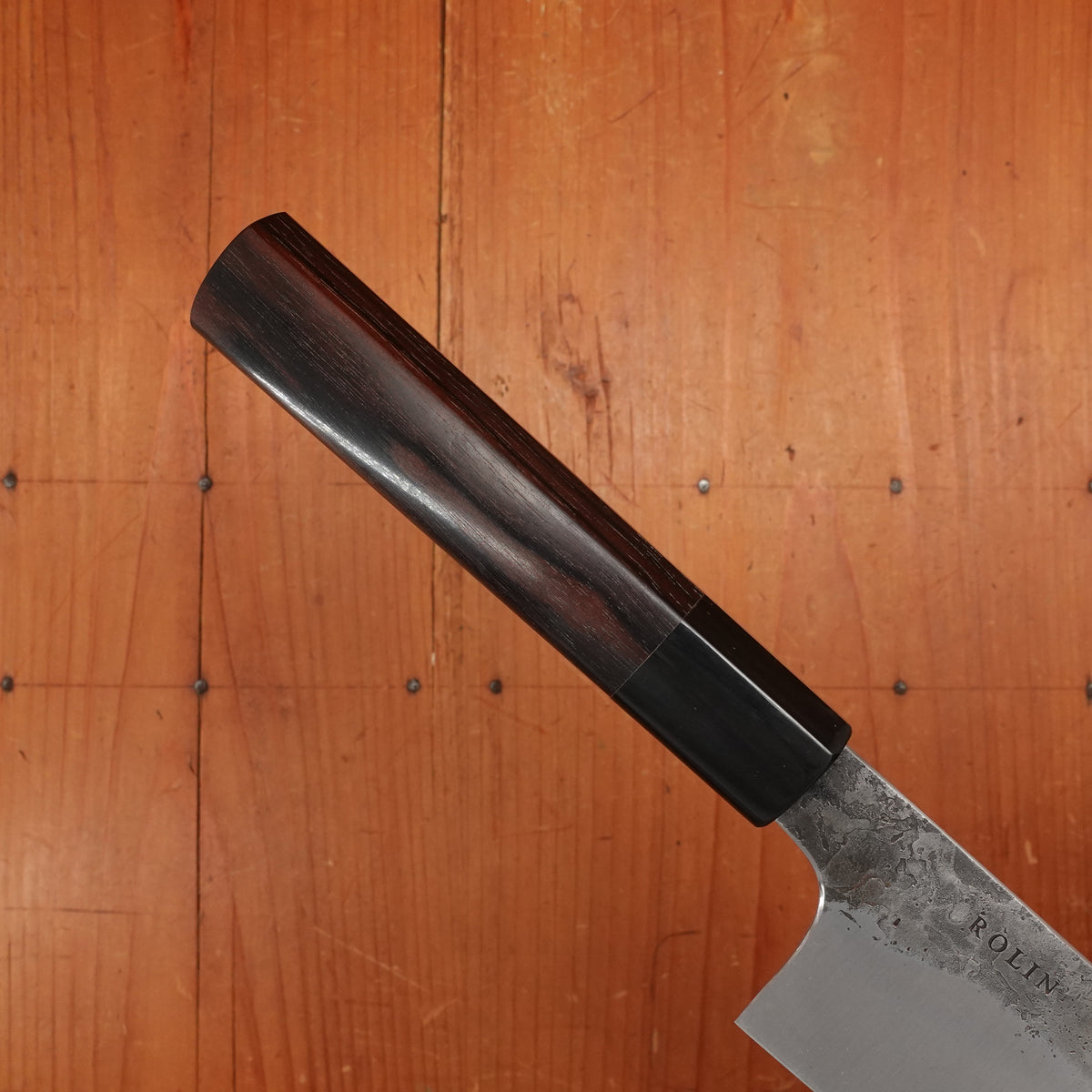 Rolin Knives 190mm Gyuto 52100 Ebony & Horn