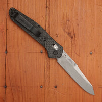 Benchmade 940-1 Osborne Reverse Tanto CPM-S90V AXIS Lock Carbon Fiber Handle