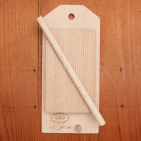 Wooden Board with Base for Rolling Gnocchi and Garganelli Pasta