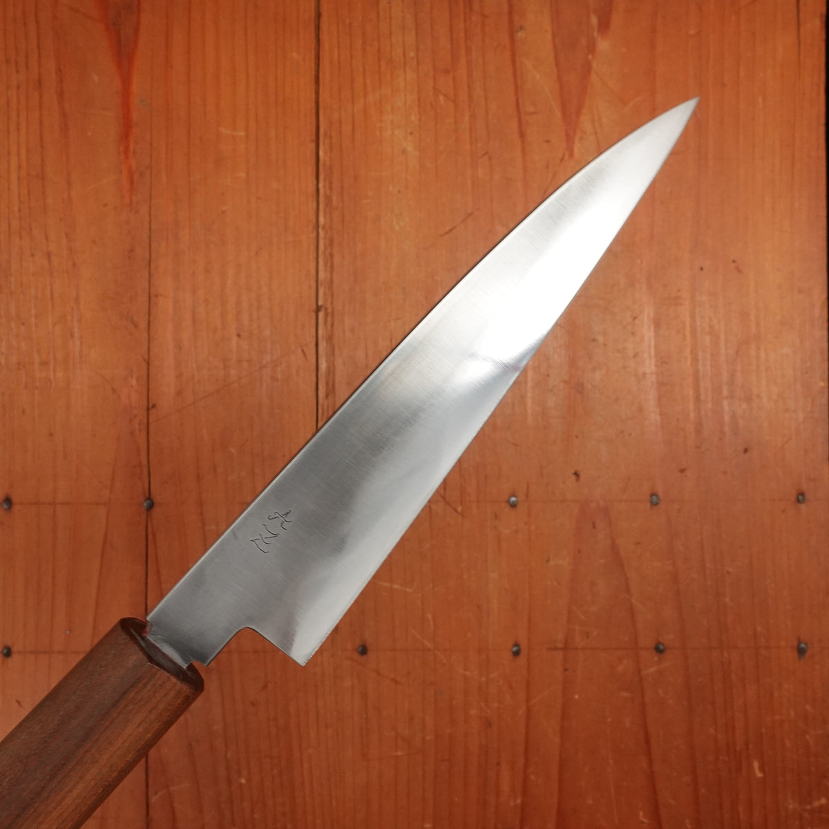 AZ Knives 145mm Petty UHB20C Honyaki Lapacho Handle with Leather Sheath No.1