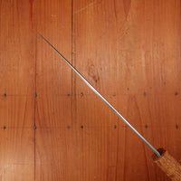 Hado Sumi 210mm Gyuto Shirogami 2 Kurouchi Finish Burnt Oak Handle