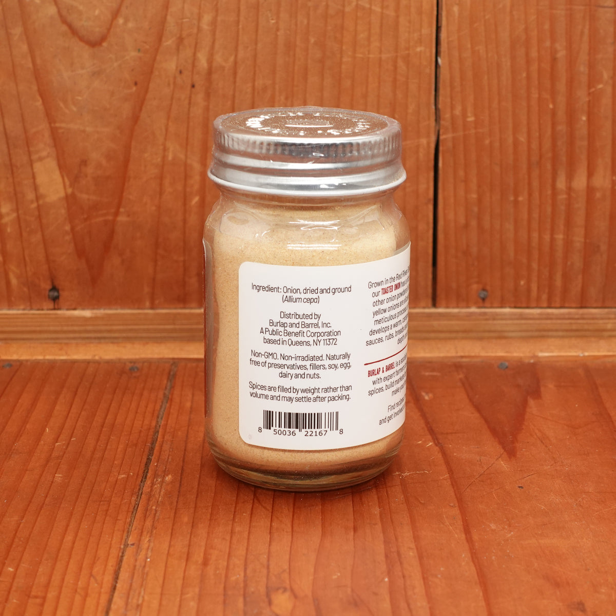 Burlap & Barrel Toasted Onion - 2.9oz